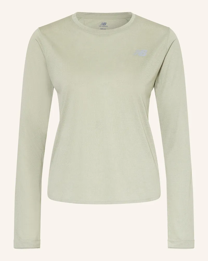 New Balance Laufshirt Nb Athletics gruen Hellgrün