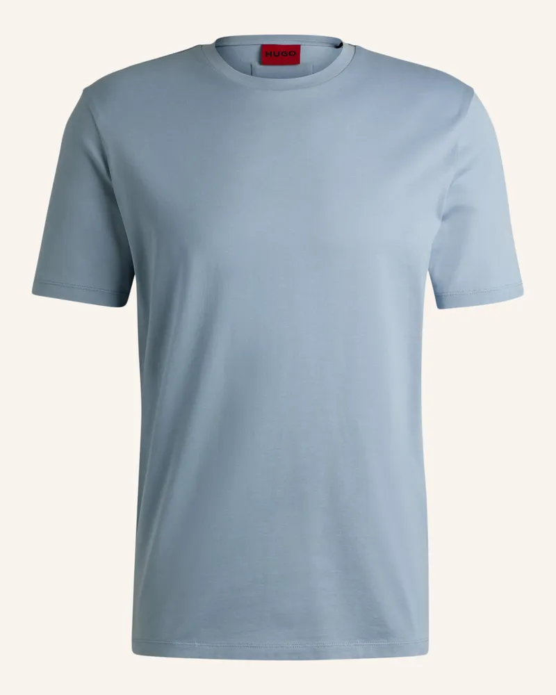 HUGO BOSS T-Shirt DIMERSTEE Slim Fit Blau