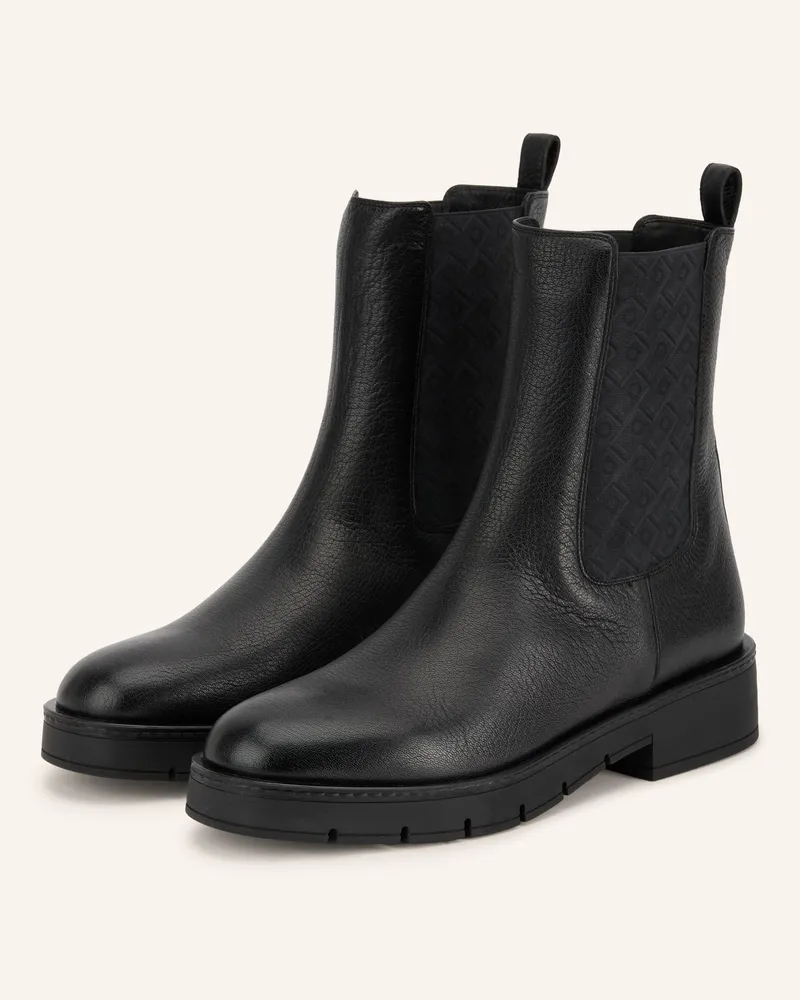 Ferragamo Chelsea-Boots Mohave schwarz Schwarz