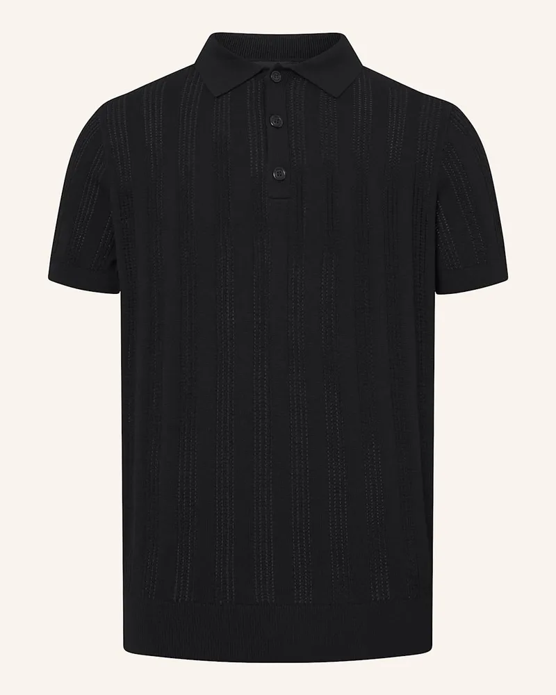 Strellson Strick-Poloshirt KEETH Schwarz