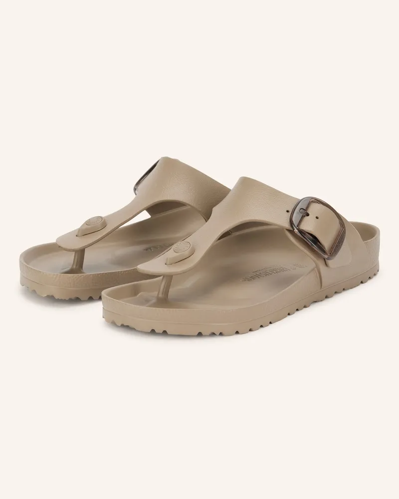 Birkenstock Zehentrenner Gizeh Big Buckle beige Taupe