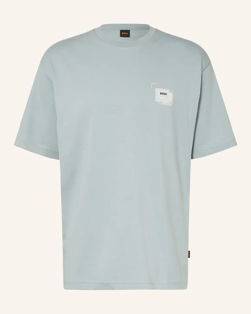 HUGO BOSS T-Shirt Frame blau Grau