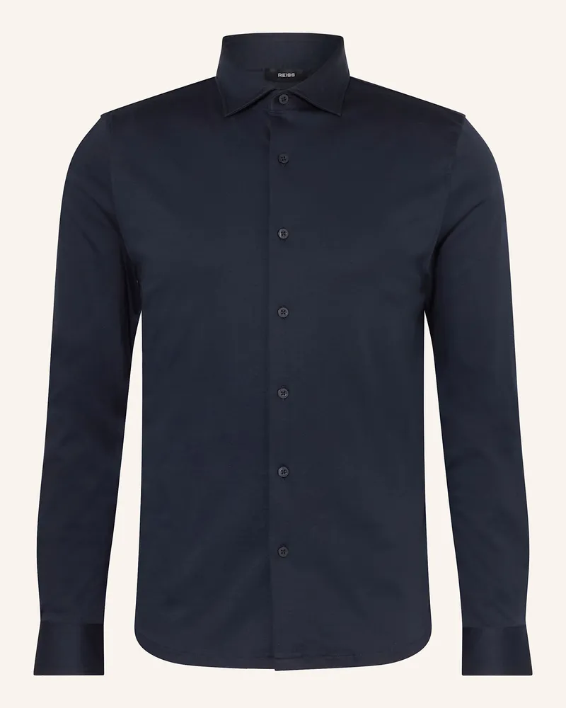 Reiss Hemd Slim Fit Dunkelblau