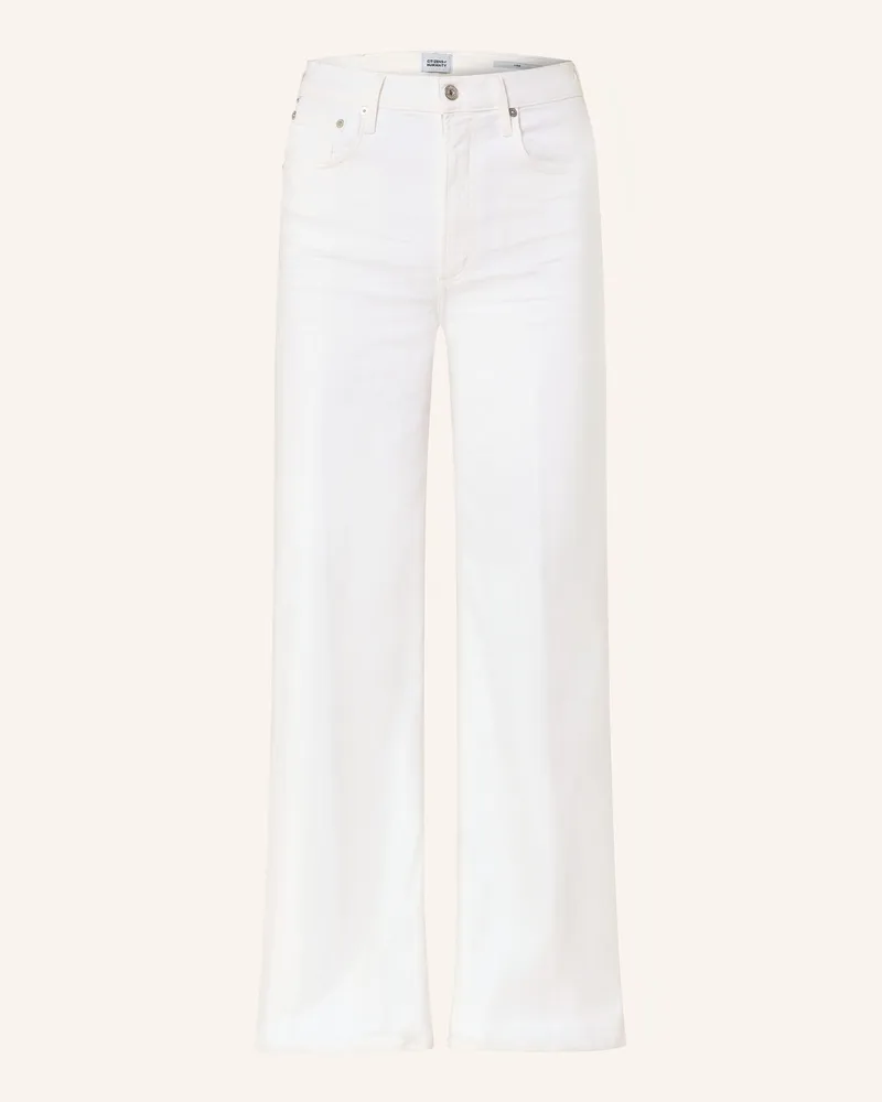 Citizens of humanity Wide Leg Jeans Lyra weiss Soft