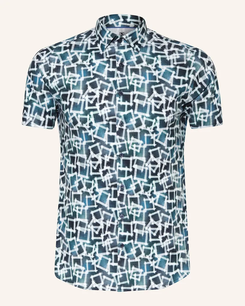 DESOTO Kurzarm-Hemd Extra Slim Fit Weiss