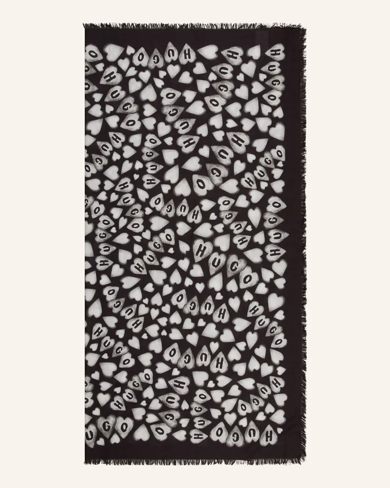 HUGO BOSS Tuch Alycia schwarz Schwarz