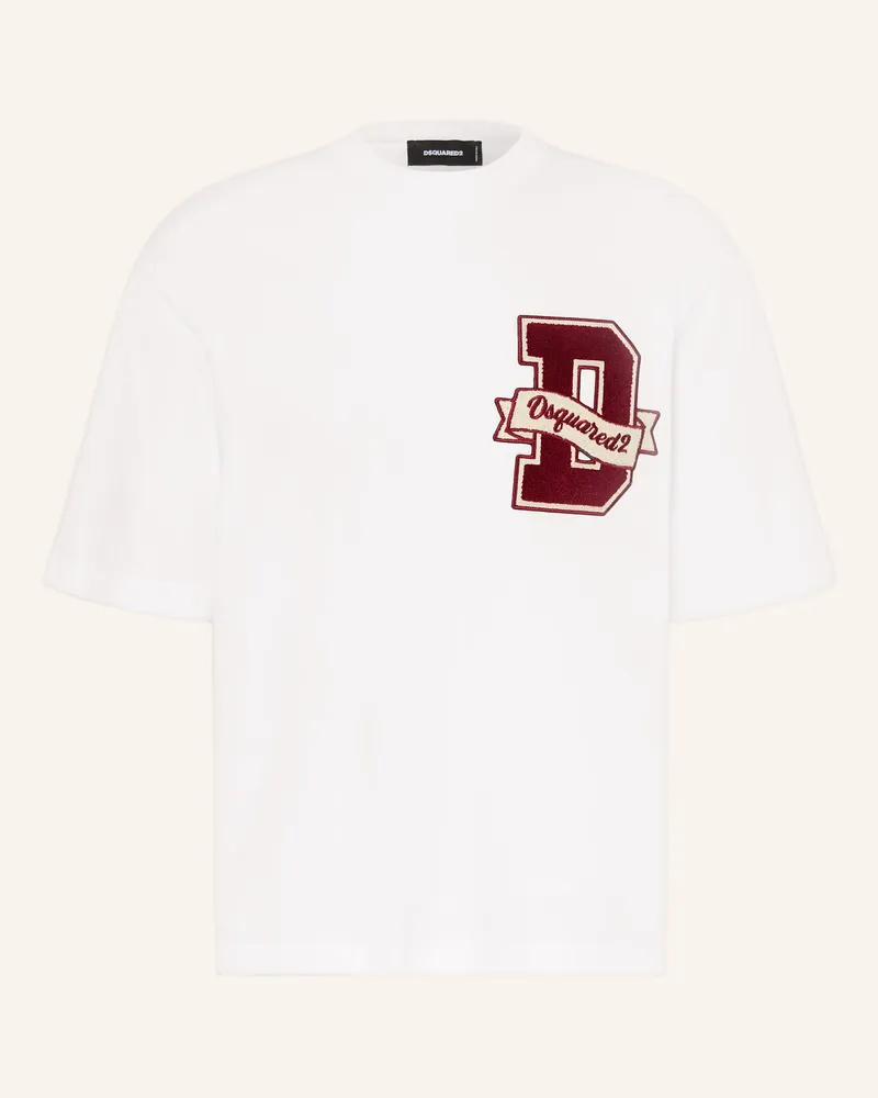 Dsquared2 T-Shirt weiss Weiss
