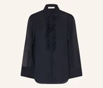 Seidenbluse SHEER DREAMS mit Rüschen