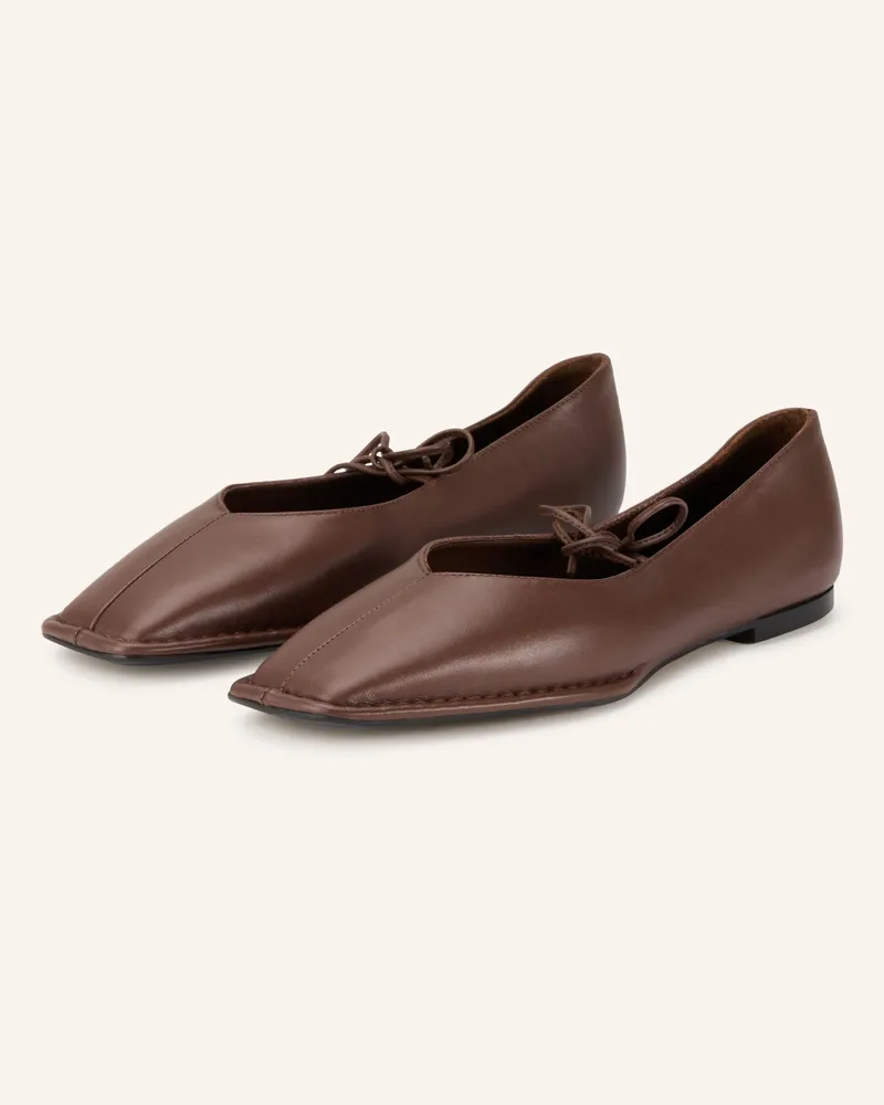 Alohas Ballerinas SWAY Dunkelbraun