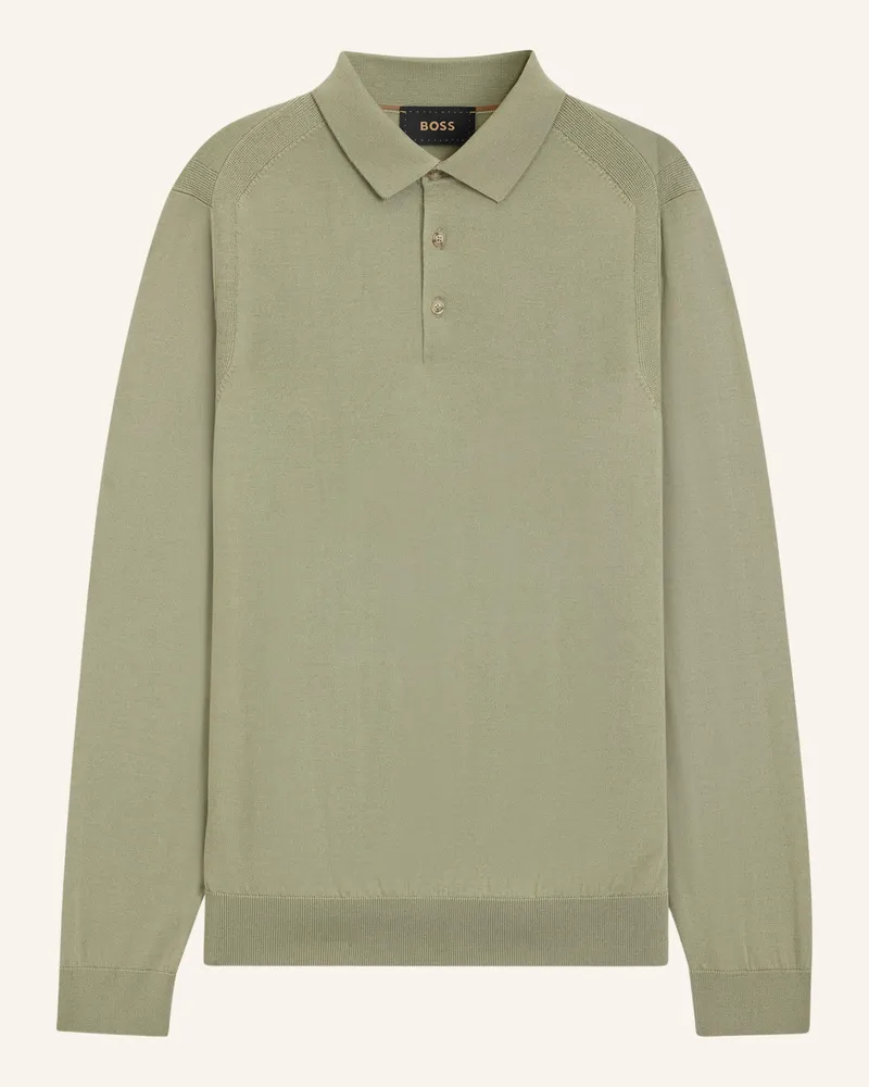 HUGO BOSS Pullover OVIO Regular Fit Grün