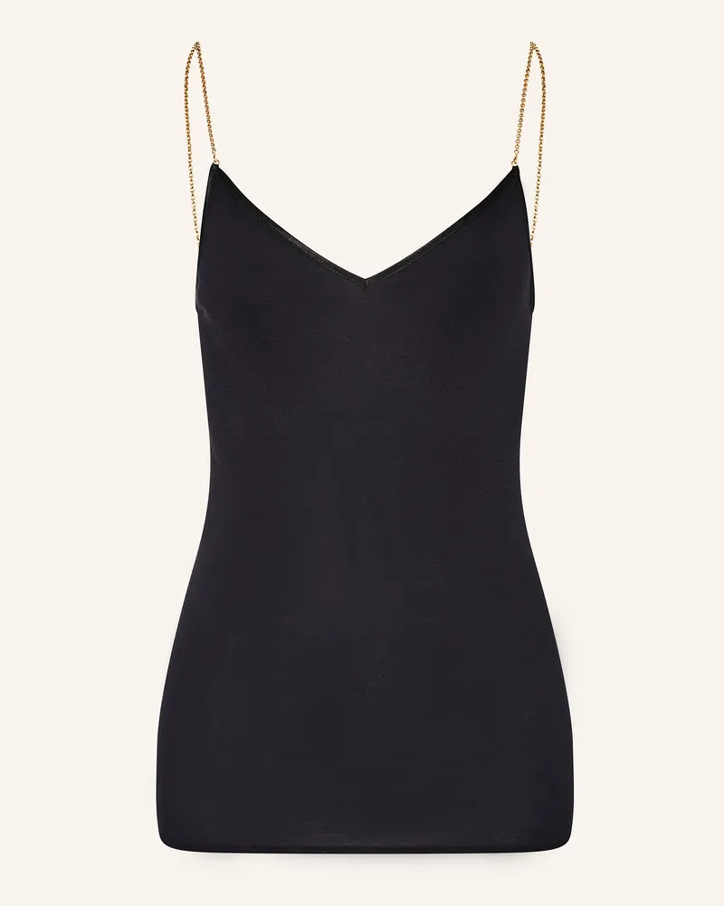 Hanro Top COTTON SEAMLESS Schwarz