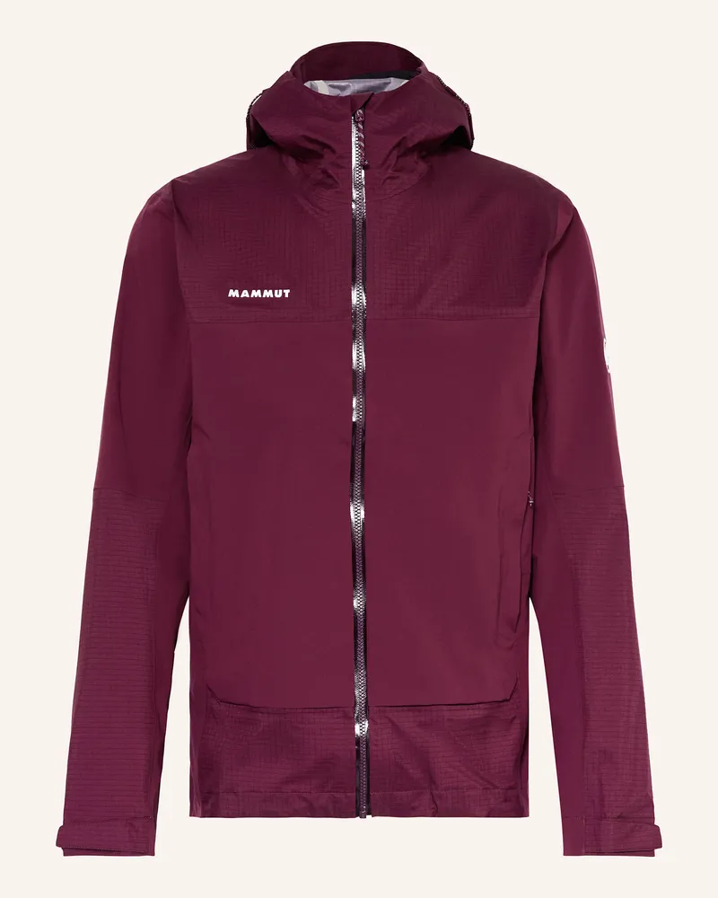 Mammut Hardshell-Jacke DUCAN GUIDE HS HOODED Dunkelrot