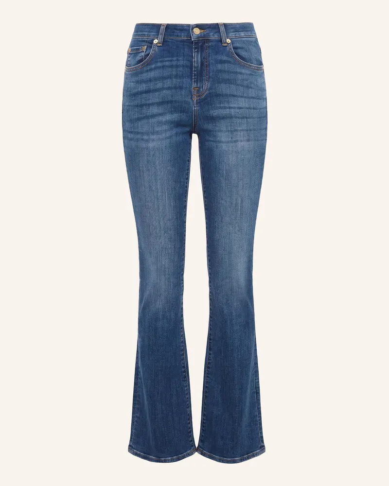 7 for all mankind Bootcut Jeans Bootcut blau Mid