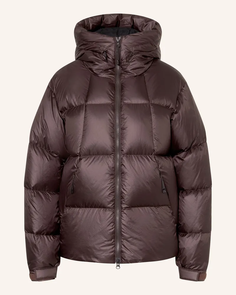 Goldwin Steppjacke Dunkelbraun