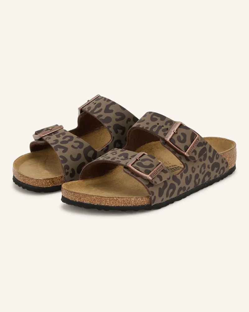 Birkenstock Pantoletten Arizona braun Taupe