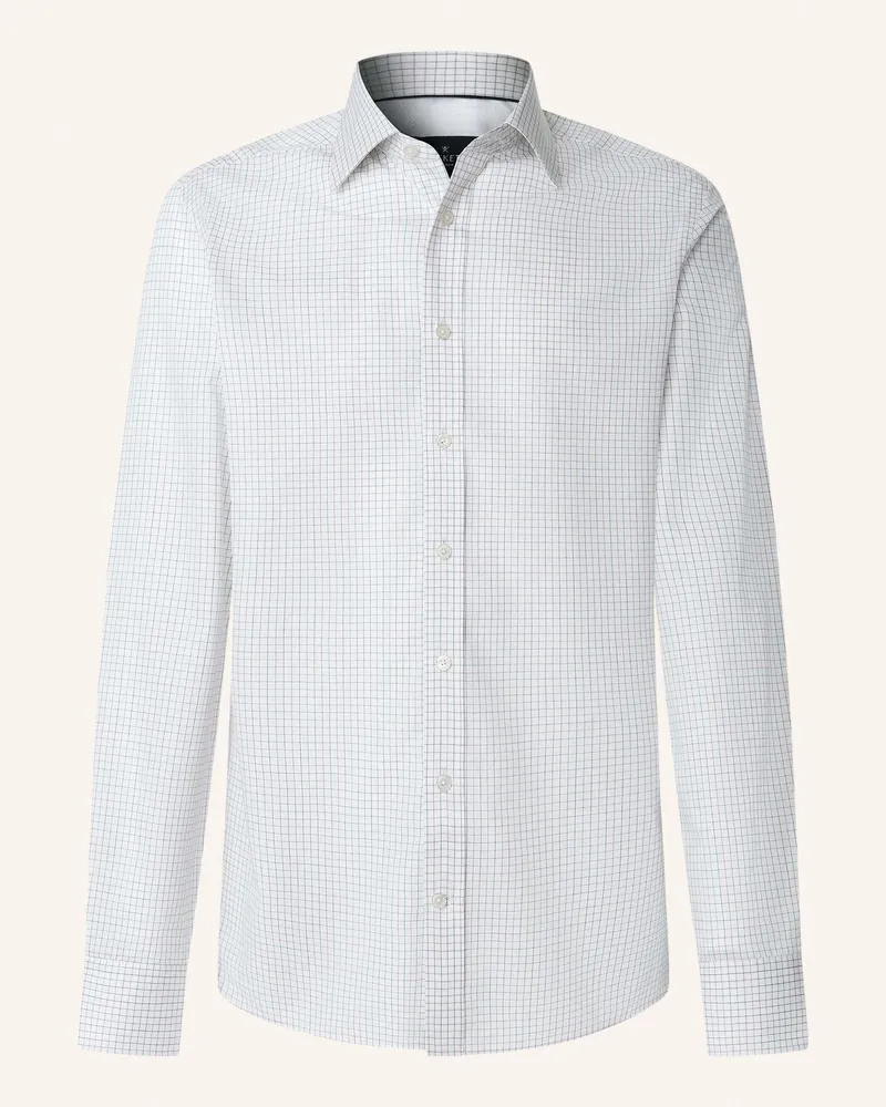Hackett Freizeithemd FINE TATTERSALL Braun