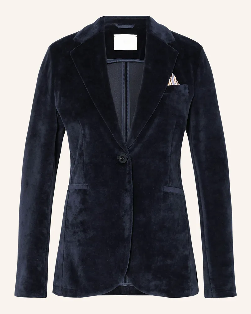 CIRCOLO 1901 Samtblazer blau Dunkelblau