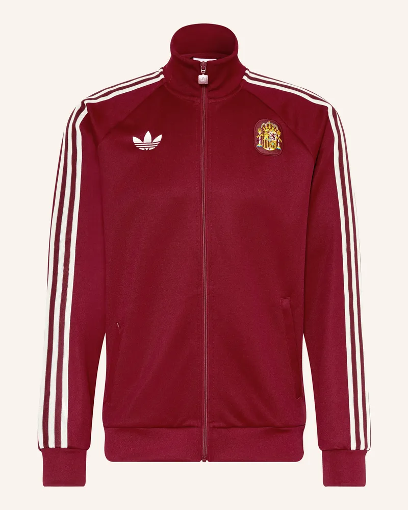 adidas Trainingsjacke Spanien Originals rot Dunkelrot
