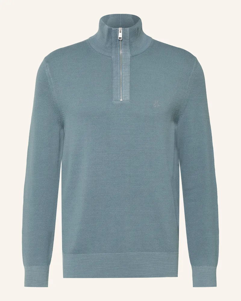 Marc O'Polo Troyer blau Blaugrau