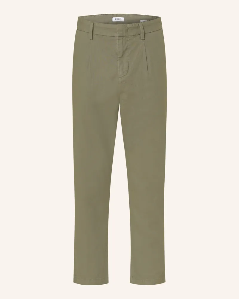 paul Chino mit Leinen Khaki