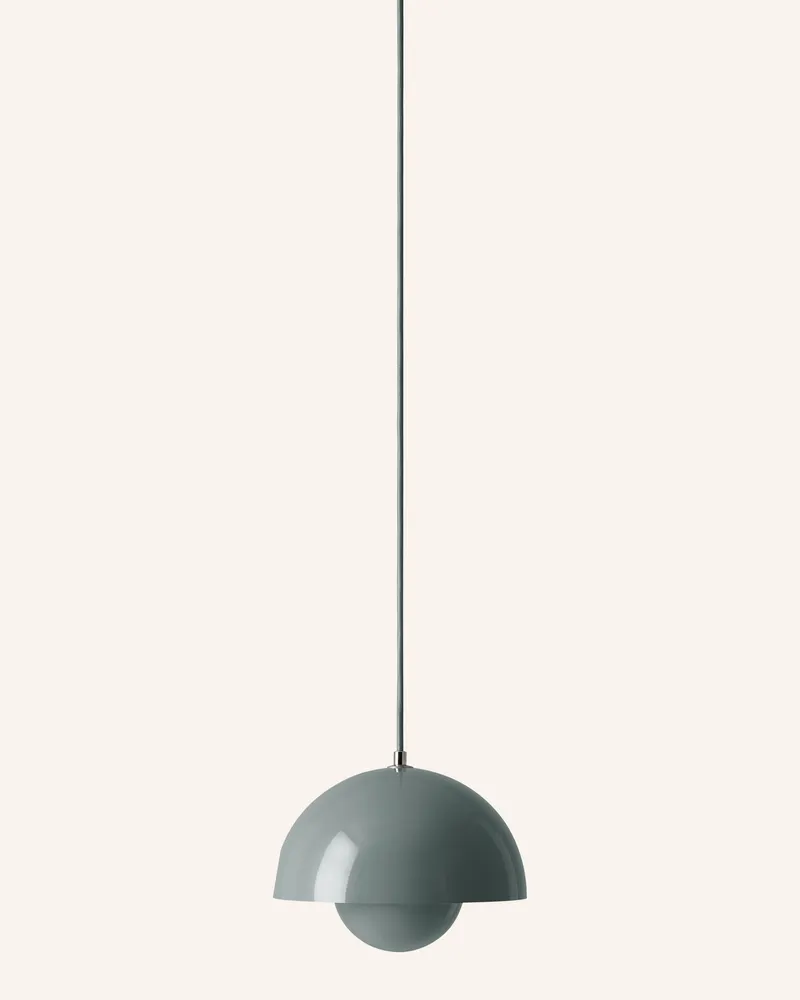 &Tradition Pendelleuchte FLOWERPOT VP1 Blaugrau