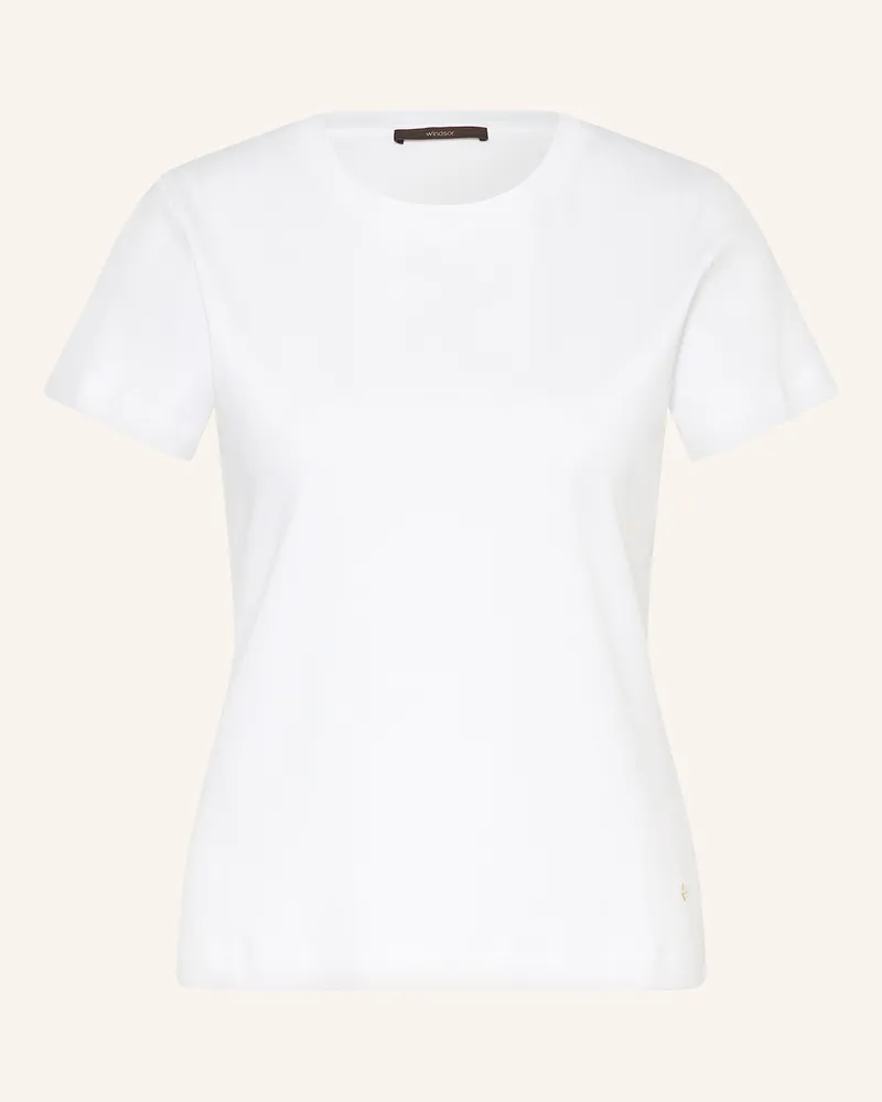 windsor. T-Shirt weiss Weiss