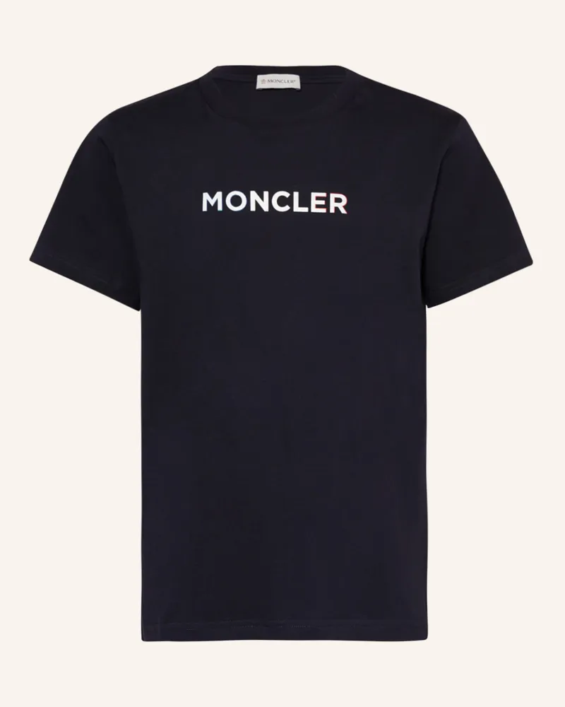 Moncler T-Shirt blau Dunkelblau