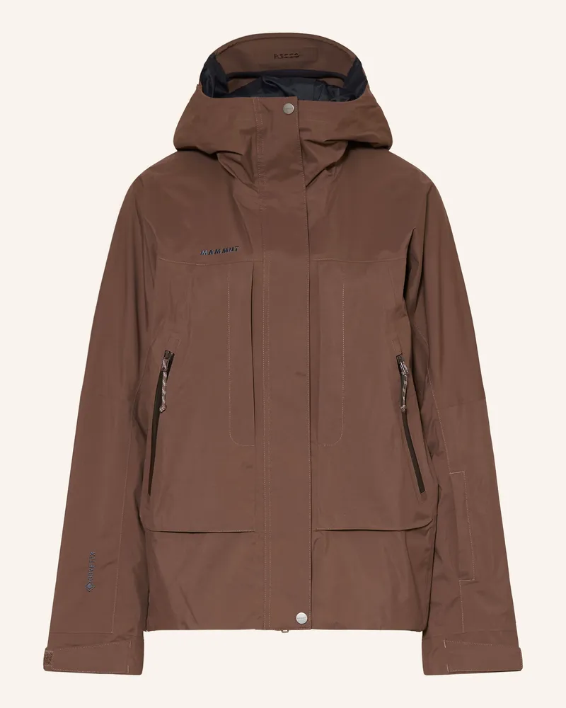 Mammut Skijacke Haldigrat Gtx braun Dunkelbraun