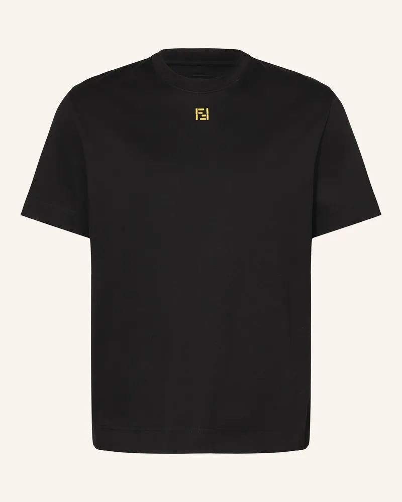 Fendi T-Shirt schwarz Schwarz