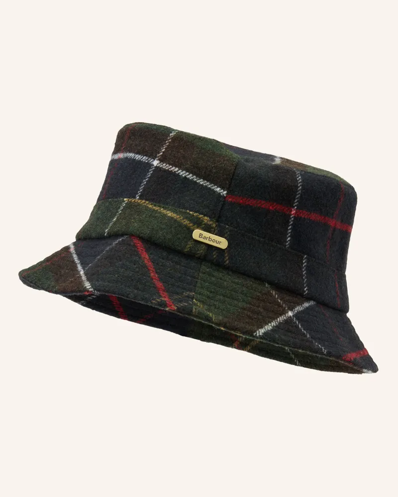 Barbour Bucket-Hat Heidi gruen Dunkelgrau