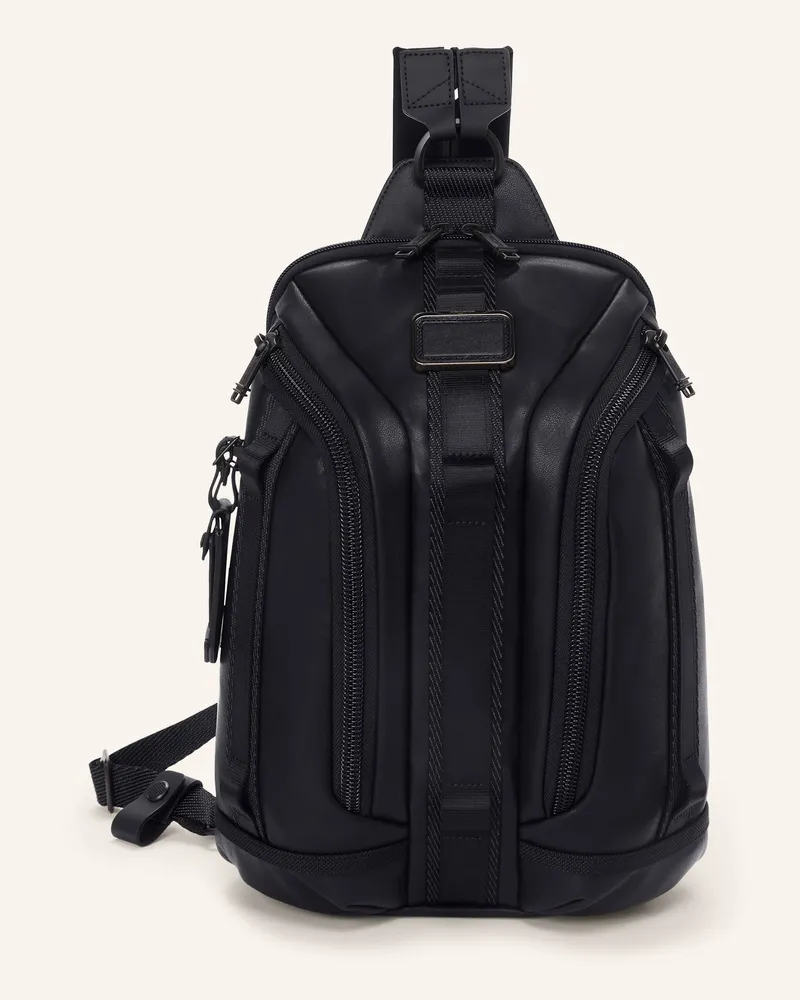 Tumi Alpha Bravo Umhängetasche Knight Sling schwarz Schwarz