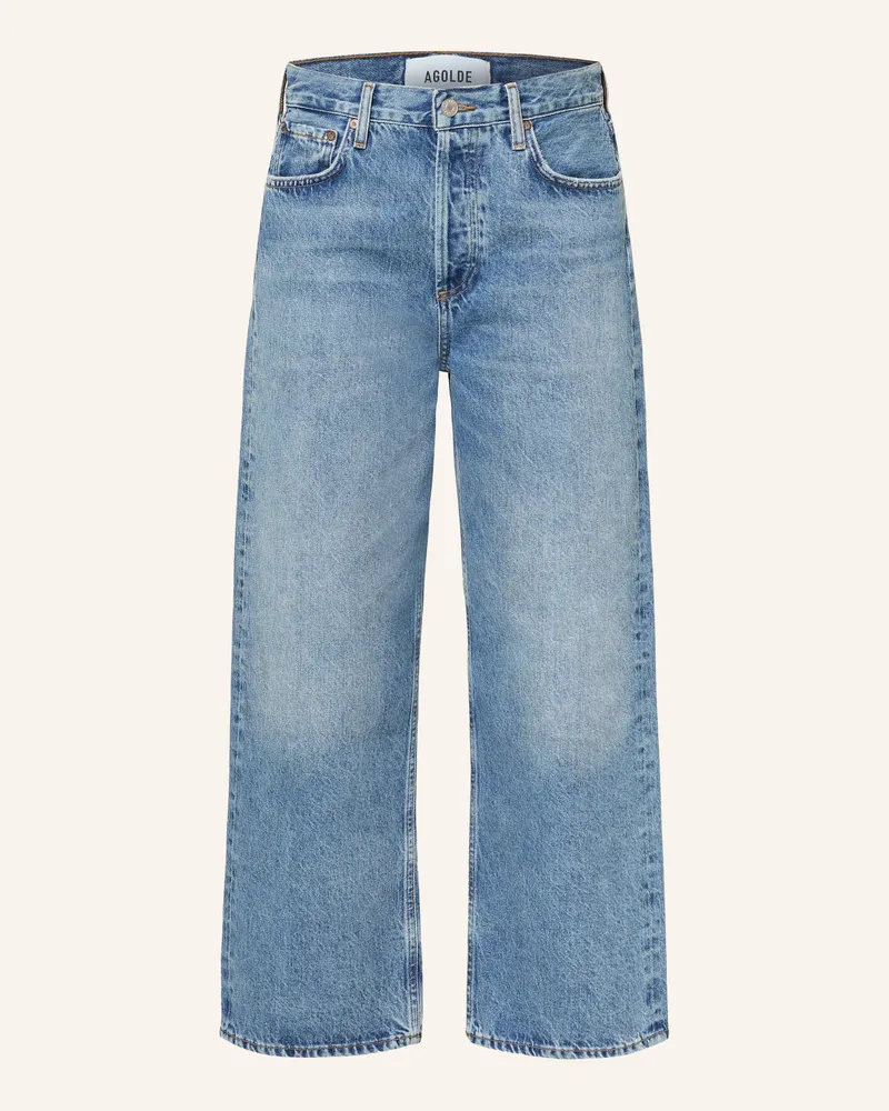 AGOLDE Straight Jeans Ren blau Shrine