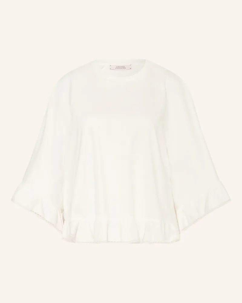 Dorothee Schumacher Off-Shoulder-Shirt Soft Volume weiss Weiss