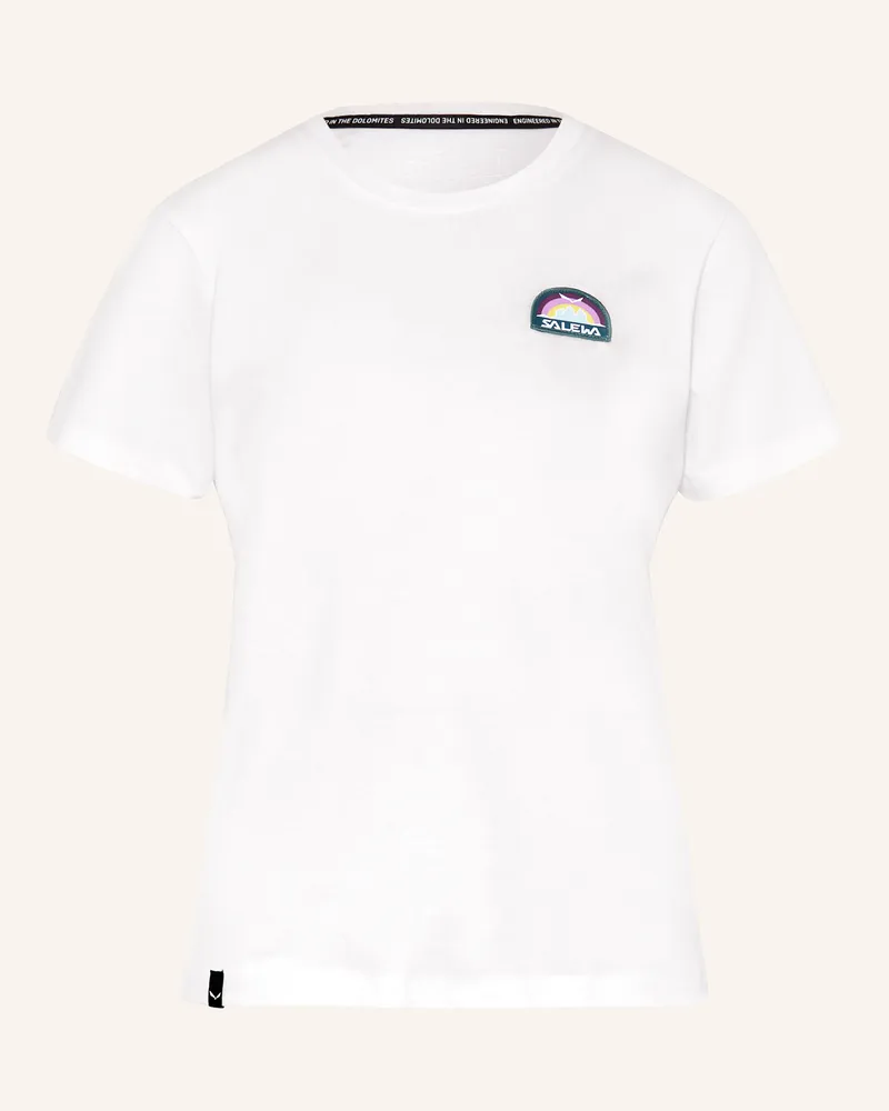 Salewa T-Shirt Eagle Anniversary weiss 0060