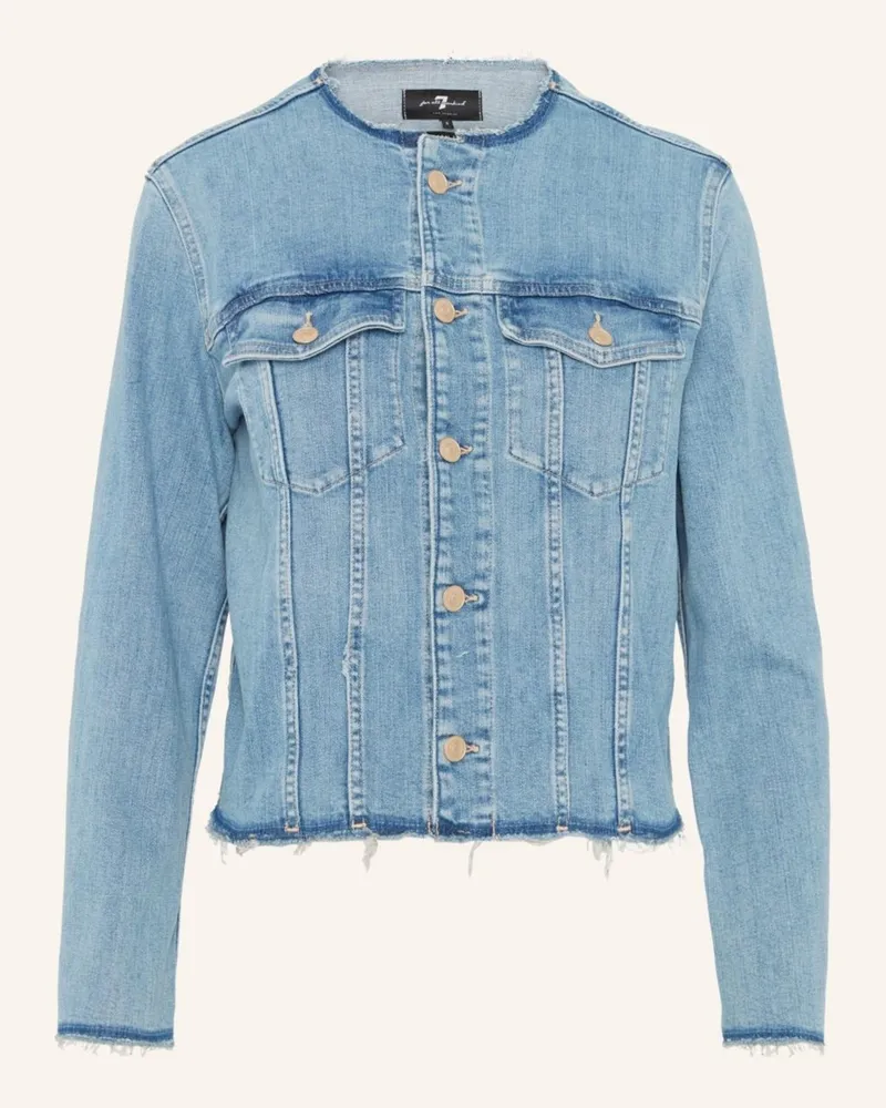 7 for all mankind KOKO JACKET Blau