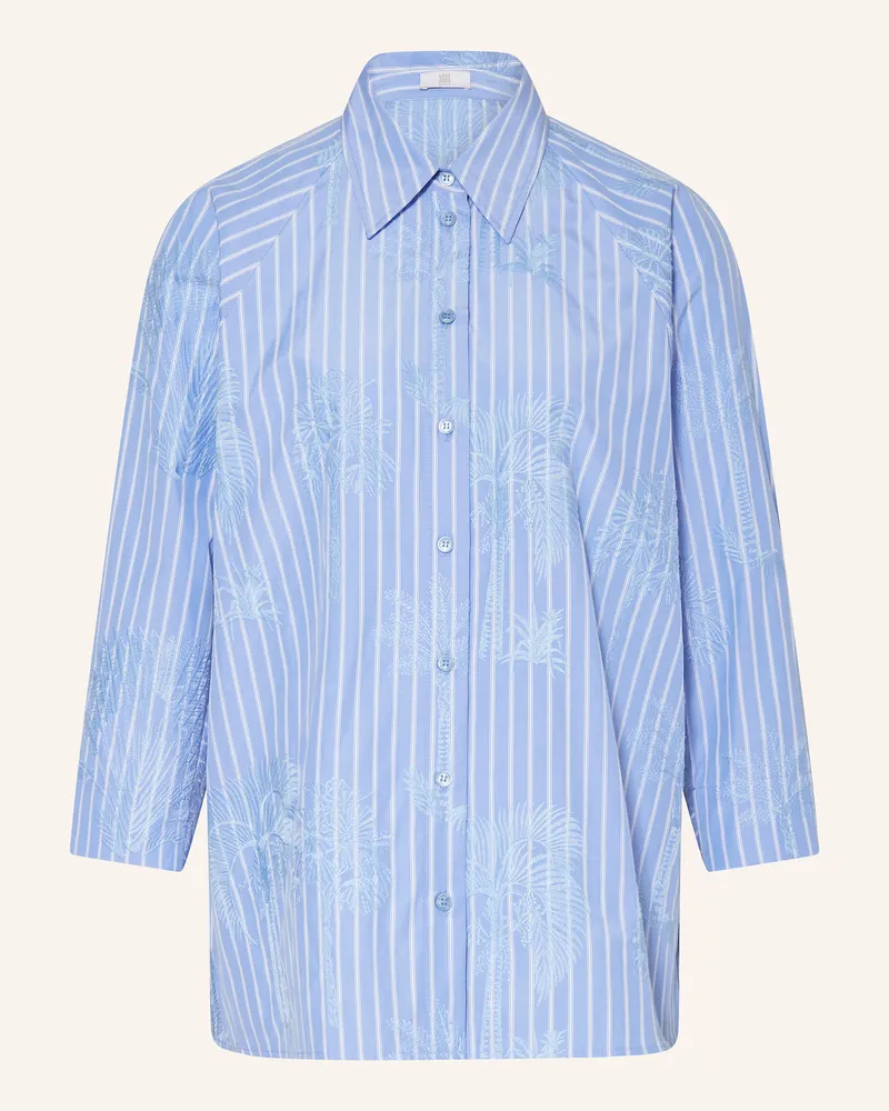 Riani Hemdbluse mit 3/4-Arm Hellblau