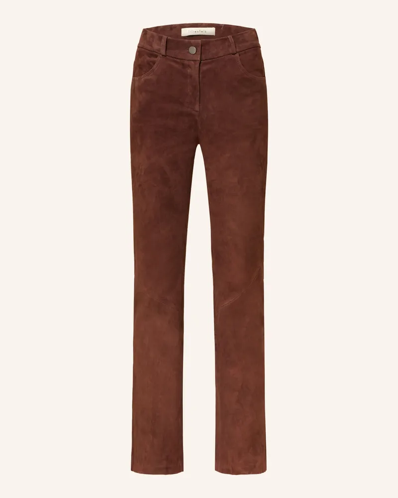 lilienfels Lederhose Braun