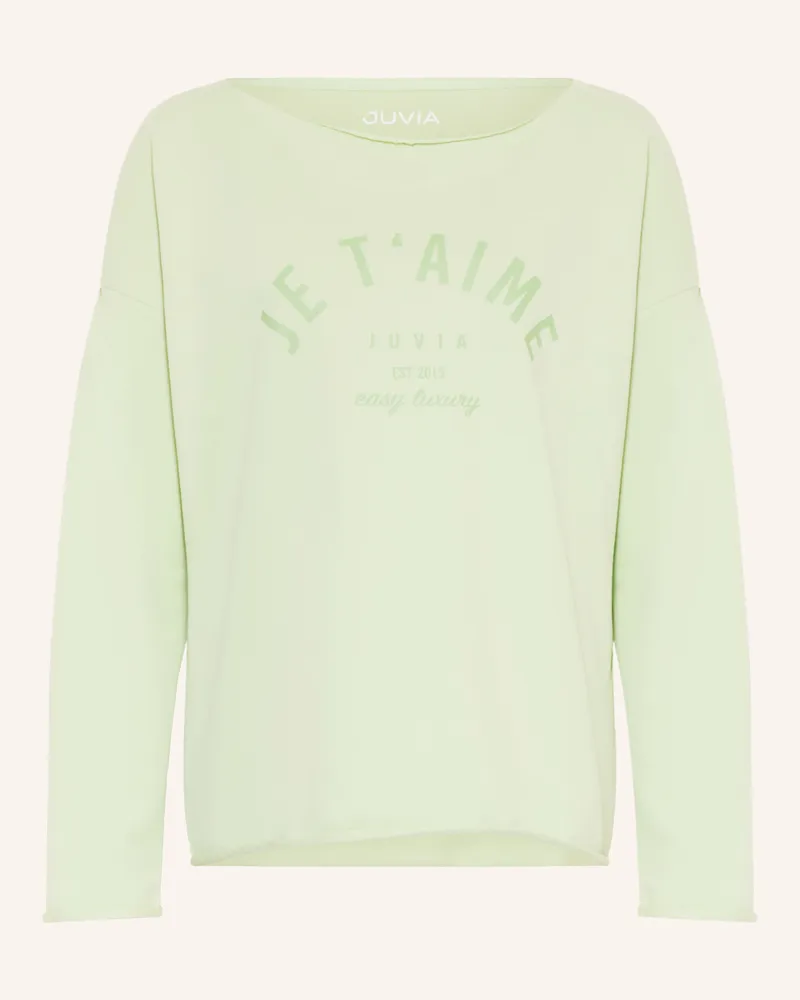 Juvia Sweatshirt Judi gruen Hellgrün