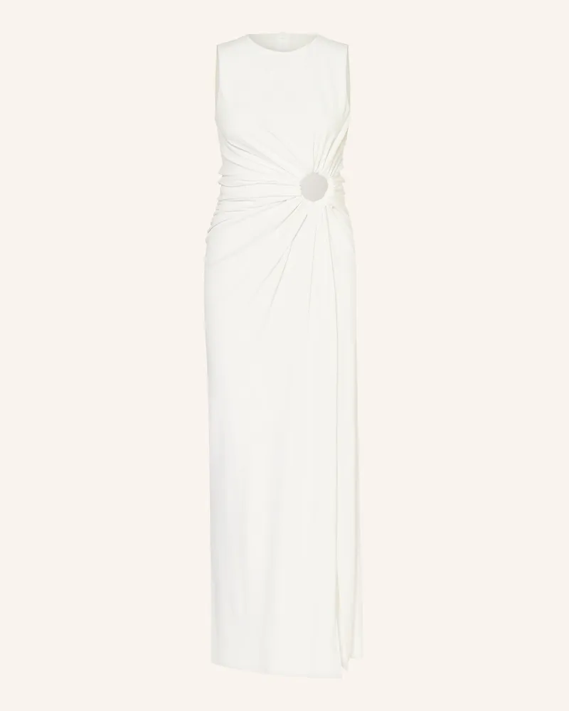 SPORTMAX Abendkleid Saletta Mit Cut-Out weiss Weiss