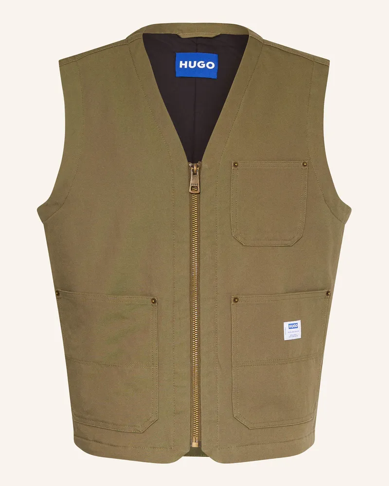 HUGO BOSS Weste BRIDGER Khaki