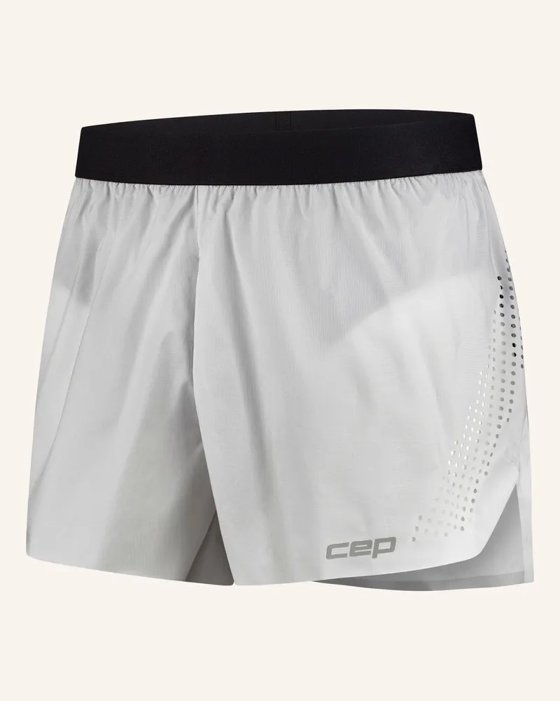 CEP CEP CEP pro run ultralight shorts, loose fit, men Hellgrau