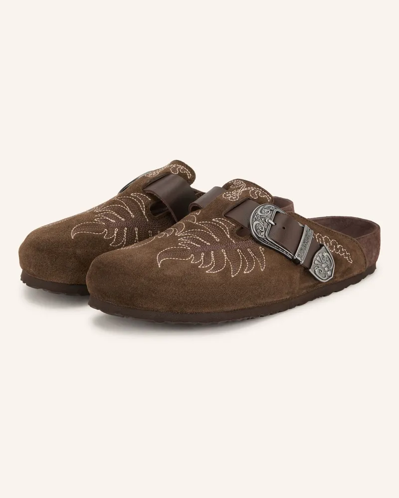 Etro Pantoletten braun Braun
