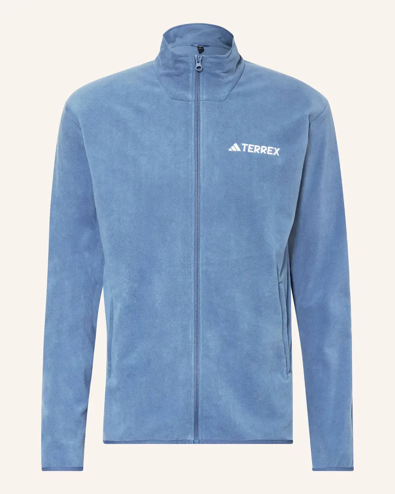 adidas Fleecejacke TERREX MULTI ESSENTIALS FULL ZIP Blaugrau