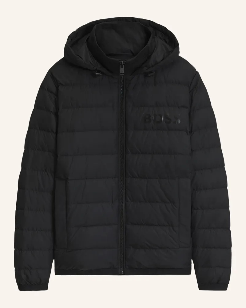 HUGO BOSS Jacke Dawood2_In schwarz Schwarz
