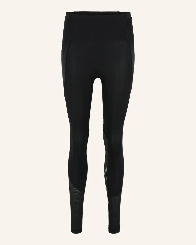 2XU Lauftight AERO MESH HI-RISE COMP TIGHT Schwarz