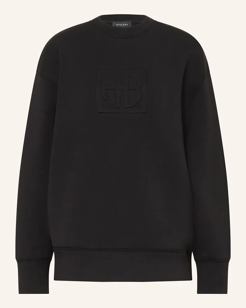 Anine Bing Sweatshirt Alto schwarz Schwarz
