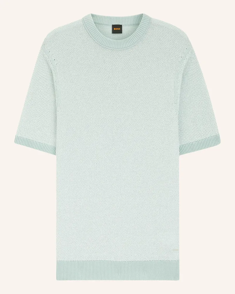 HUGO BOSS Strickshirt KANTONIO Türkis