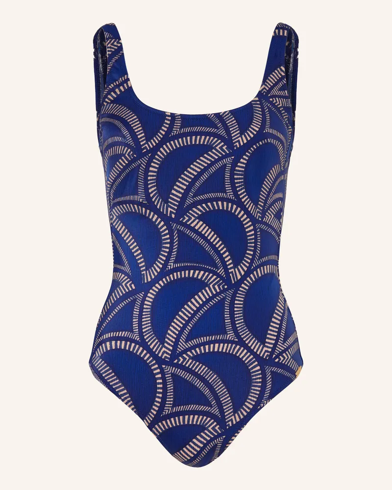 Charmline Shape-Badeanzug Tribal Flow blau Blau