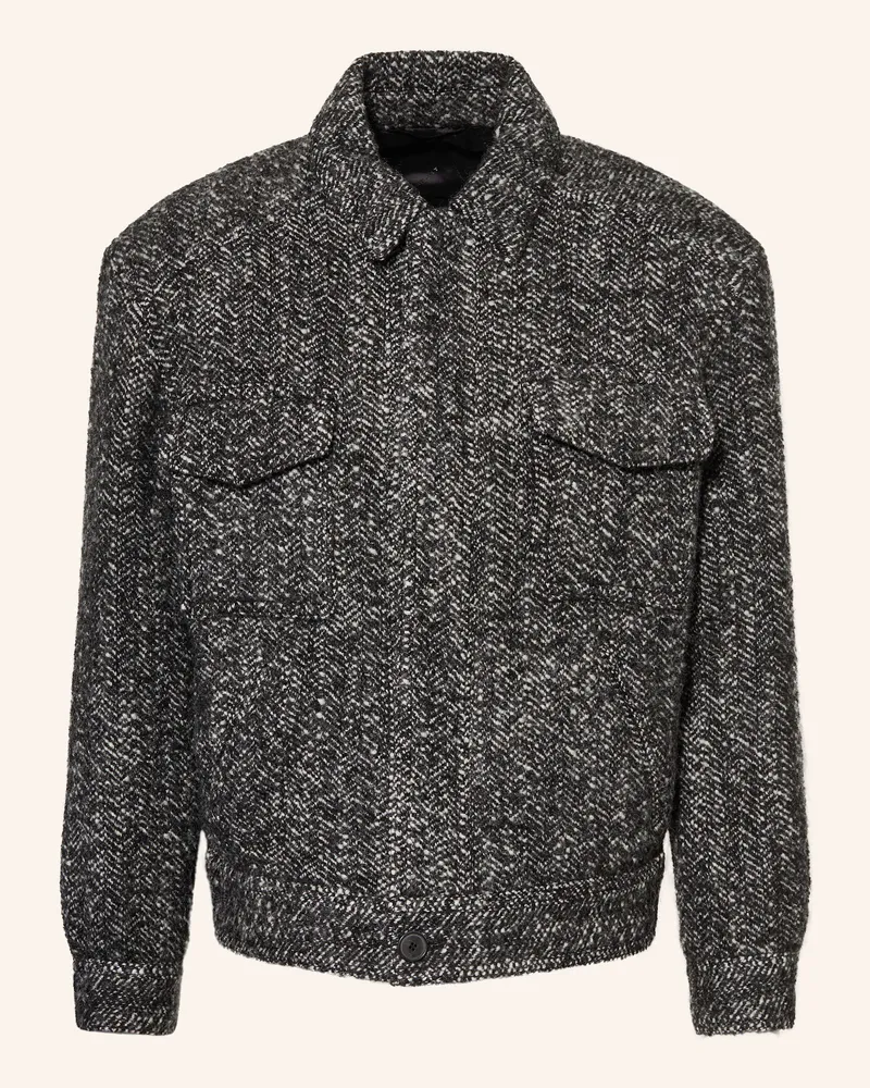 Isabel Marant Bouclé-Jacke Folco schwarz Schwarz