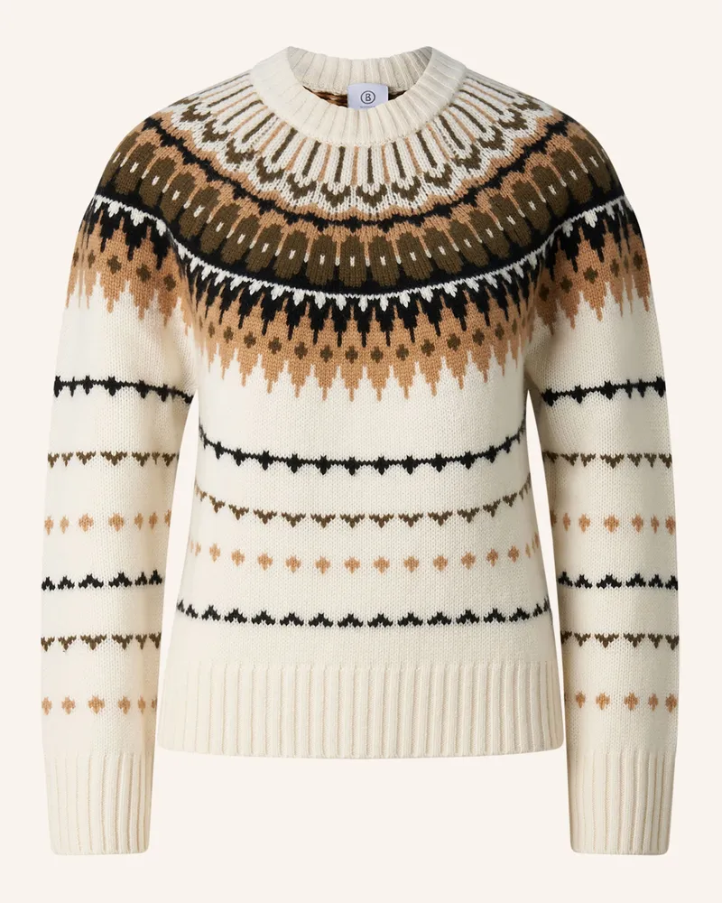 Bogner Cashmere-Pullover Ina weiss Creme